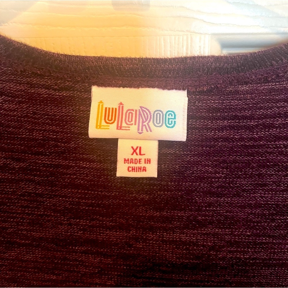 # NWT Lularoe Joy long vest - XL - Picture 3 of 5